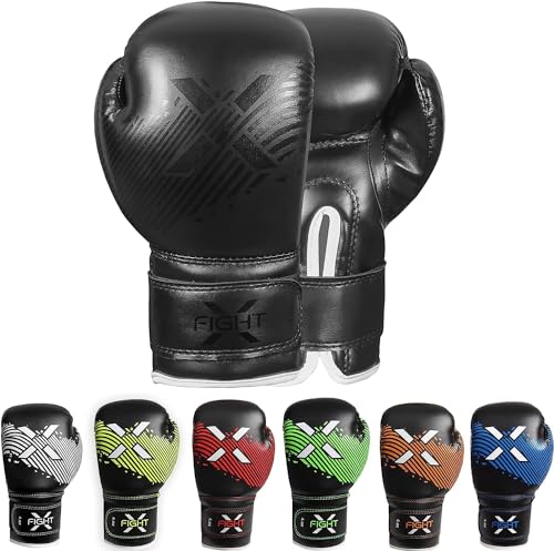 Image of Kids Boxing Gloves Junior 4oz, 6oz Training Boxing Gloves for Girls and Boys Fighter Boxing Gloves MMA PU Leather Sparring Boxing Gloves Set for Children