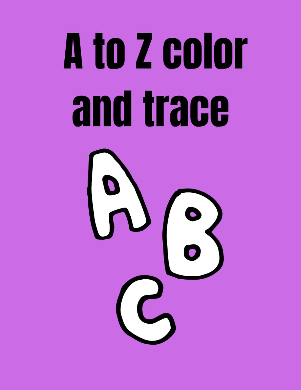Alphabet A to Z Coloring Book