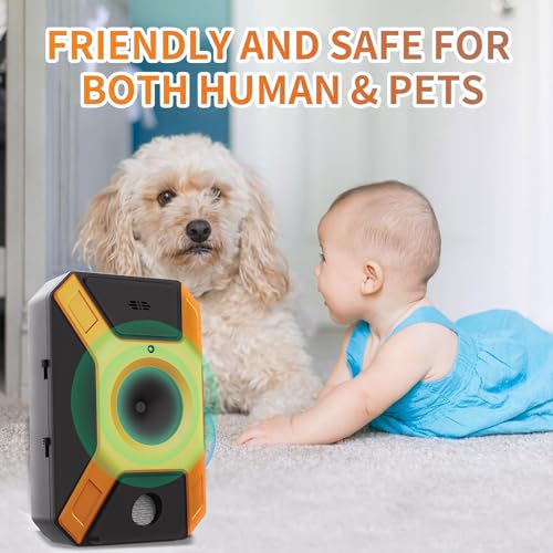 LEMENG Anti-Bell Gerät Für Hunde - Automatisch Mit 3 Ultraschall-Modi