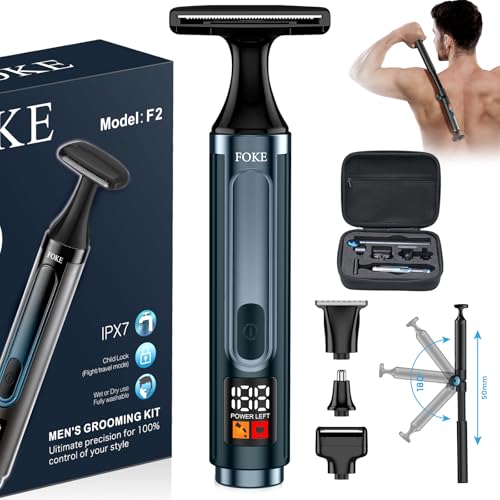 FOKE Back Shaver for Men, Ultra-Wide 1.8