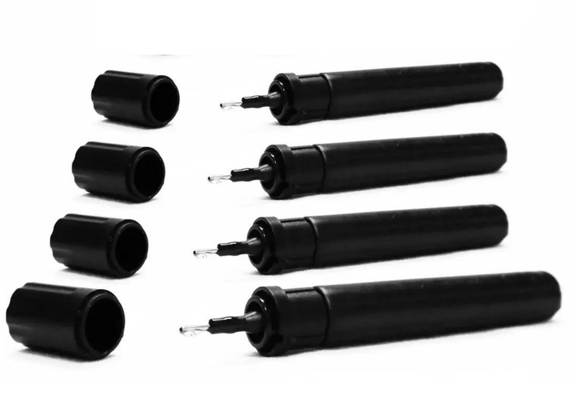 Bondic LED UV Liquid Plastic Welder Refill Cartridges, Cures Quickly, Adhesive Repair for Home, Garage, Outdoors, etc. - 4 Refill Tubes