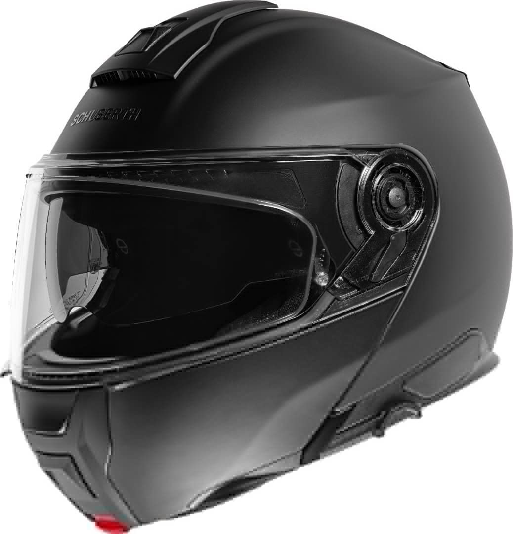 Schuberth C5 ECE Helm, matt Schwarz, Größe 59 (L), Glasfaser