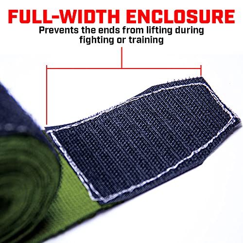 Revgear Elastic Handwraps (Army, 180-Inch) #TOP1