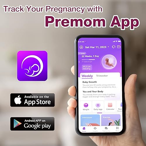 easyhome pregnancy test strips kit 20 pack early detection hcg tests - bulk pregnancy strips - powered by premom app