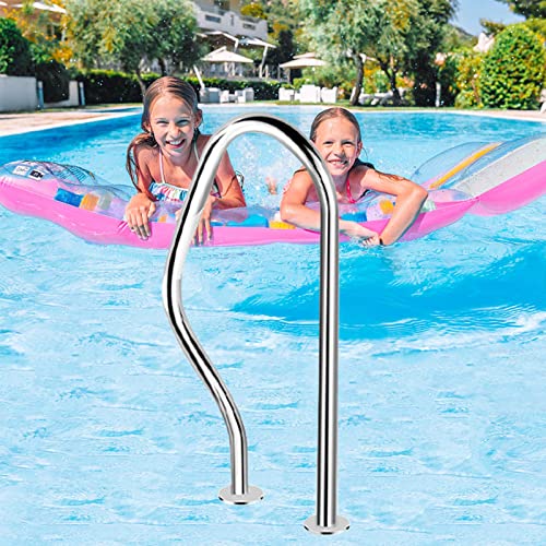 Baranda para piscina de acero inoxidable 304 miniatura 1