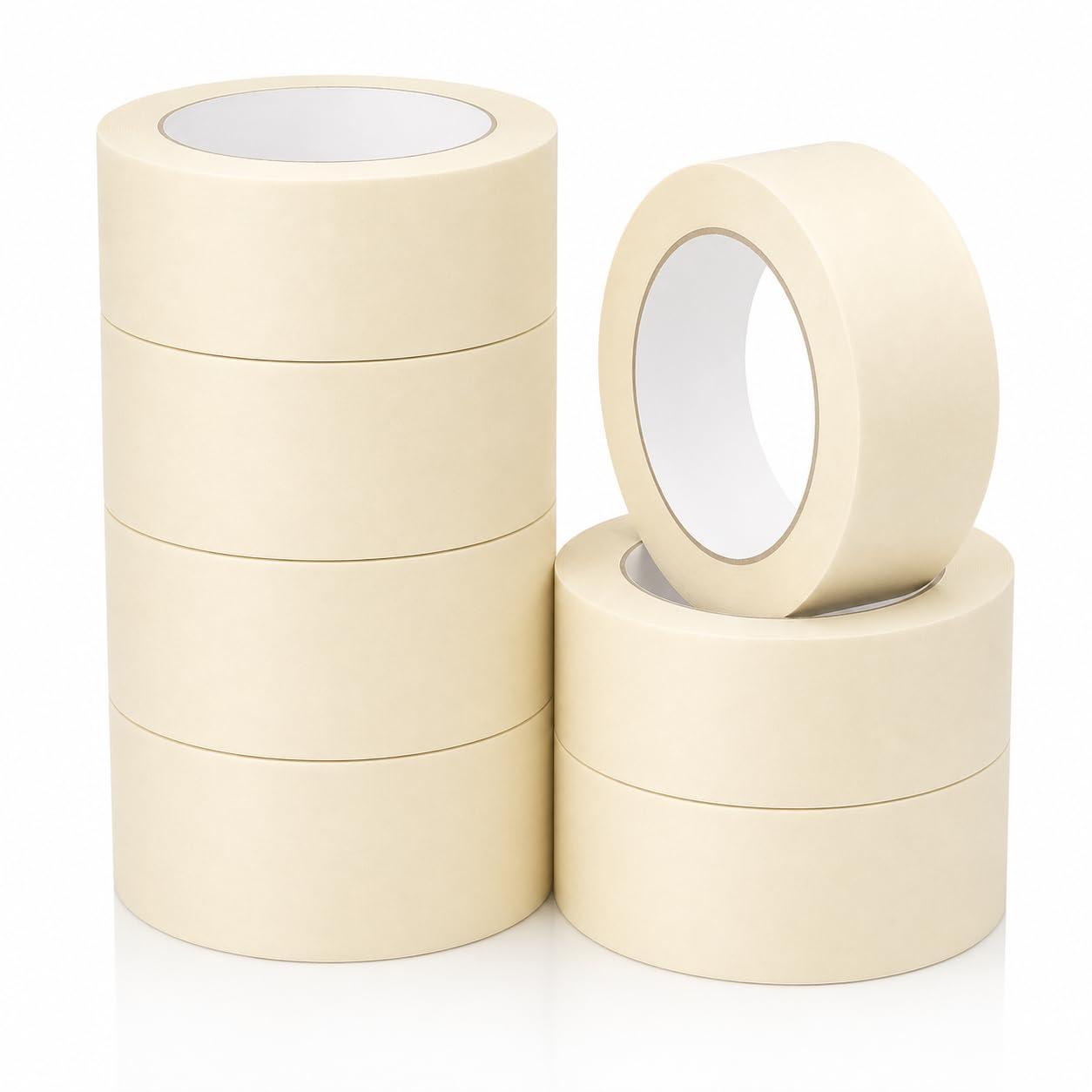 STERLING PRODUCTS Professional Masking Tape 48mm x 25m – Decorating, Painting, DIY & Craft Adhesive Tape – Pack of 6 Rolls