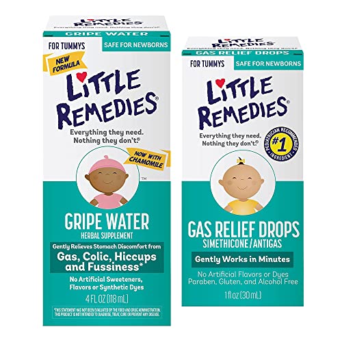 Image of Little Remedies Infant Gas and Colic Solutions (1-4 oz Fast Acting Gripe Water, 1-1 oz Gas Relief Drops)