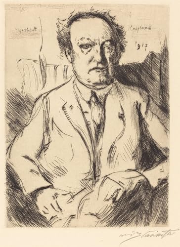 Tableaux Posters Art Classique Lovis Corinth Gerhart Hauptmann Impression Toile HD