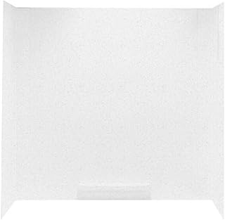 GN58000.010 Veritek Glue-Up 3-Panel Bathtub Wall Kit, 30-in L X 60-in H X 58-in H, White