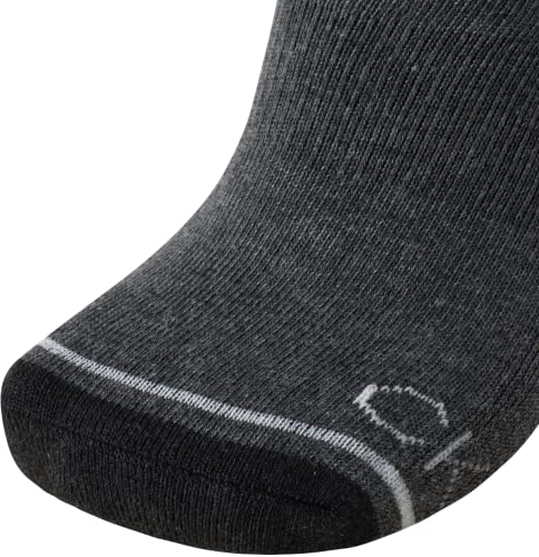 Image of Calvin Klein Mens No Show Socks - 6 Pack Soft Cotton Blend Cushioned Athletic Low Cut Socks for Men for Sports and Running