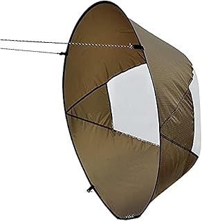 RAHBI Kayak Wind Sail, Downwind Wind Sail Portable Canoes Popup Downwind Sail Kit Kayak Paddle Board Accessories, For Kayak Canoes Inflatables Boats (46 Inch)