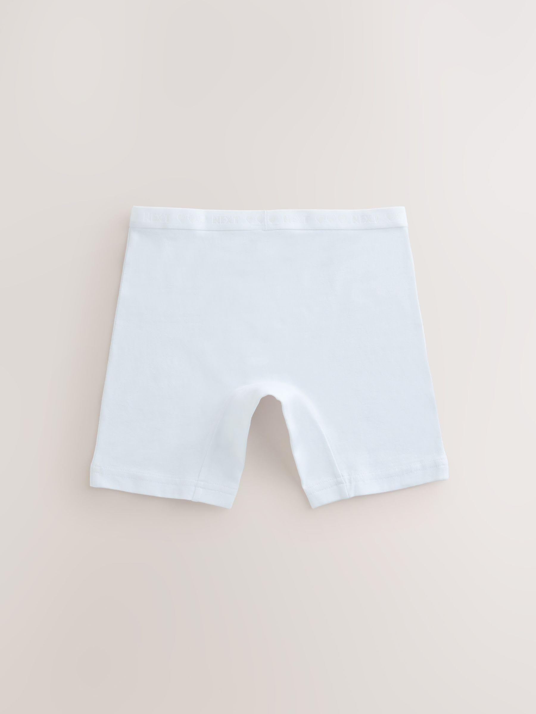 NEXT Ragazza Confezione da 10 Slip Stile Shorts con Gamba Lunga | Bambino, Standard, Mid Rise, Lavabile in lavatrice