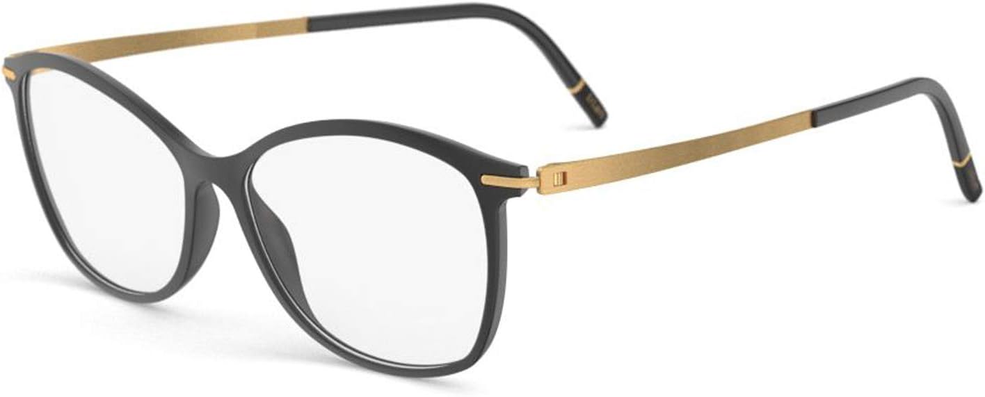 SILHOUETTE optical eyeglassesSilhouette Eyeglasses MOMENTUM Fullrim 1592 (Black Onyx/Gold 55mm-14mm-130mm)
