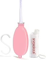 Vista 1 de Reusable Silicone Travel Douche Bag - Vaginal Douche for Women, Pocket Size, 24 Fl Oz Capacity, Pink