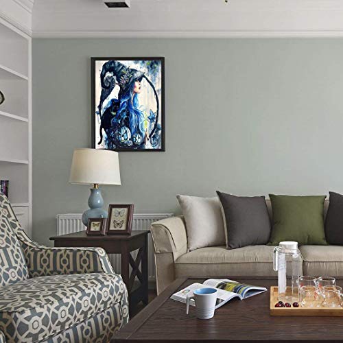 Acengxi Halloween Paint By Numbers Halloween Paint By Numbers Kits Witches And Pumpkins Paint By Numbers Acrylic Painting Decor Witches Diy Paint By Number Kits For Adults Kids Beginners16X20In #TOP3