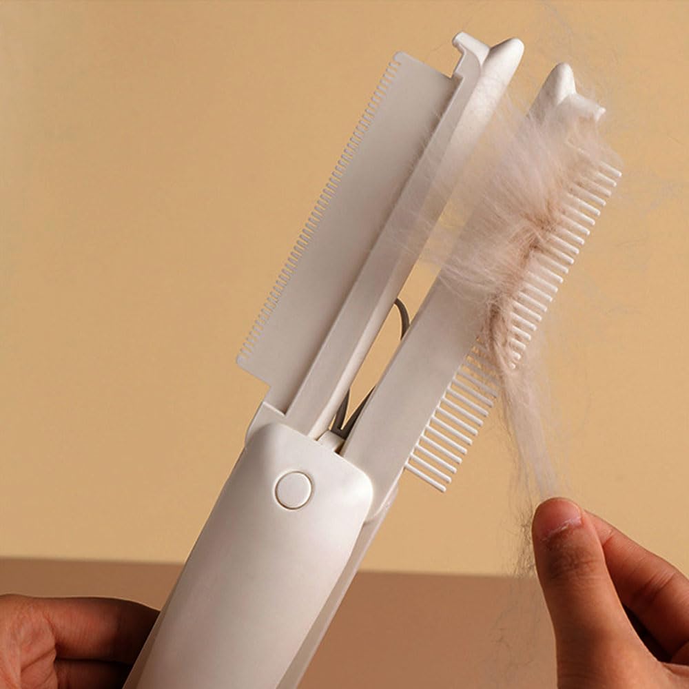 Pet Hair Remover Hair Removal Comb for Comb Double Headed Multi Functional Cat Comb to Smooth Hair Sticky Hair Adsorb Floating for Cat Hair Dog Hair Self Cleaning Pet Hair - Image 3