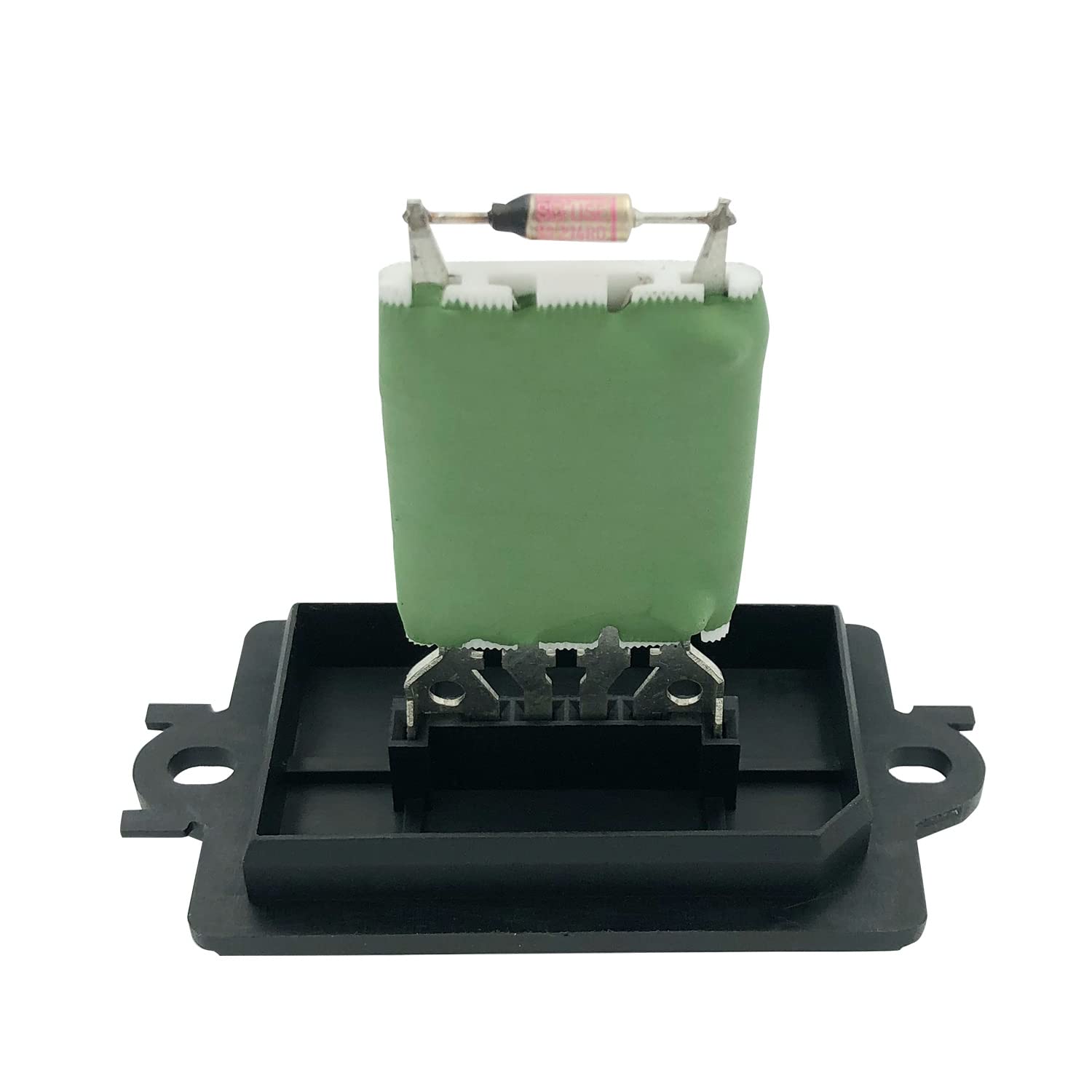 Front HVAC Blower Motor Resistor with Manual Temperature Control compatible with Jeep 06-07 Commander / 05-06 Grand Cherokee 05 06 07 (2005 2006 2007)