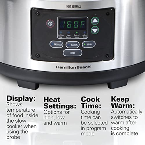 Hamilton Beach Set 'n Forget 4.5L Slow Cooker