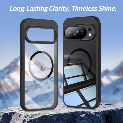 Image of Magnetic Case with Clear Back for Google Pixel 10 /10 Pro, Fit for MagSafe