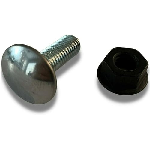 Miniatura 3 de GM Parachoques cromado delantero y trasero | Kit de tornillos y tuercas | Acero inoxidable (M8-0.049 x 0.984 in) métrico | Compatible con: Chevrolet