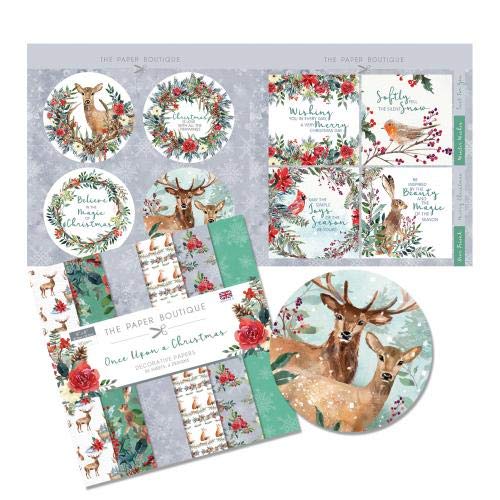 Evita hojas rotas con Once Upon a Christmas paper kit de alta resistencia para scrap