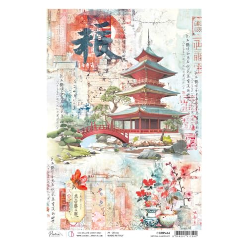 Ciao Bella Papel de Arroz A4 Piuma Imperial Landscape