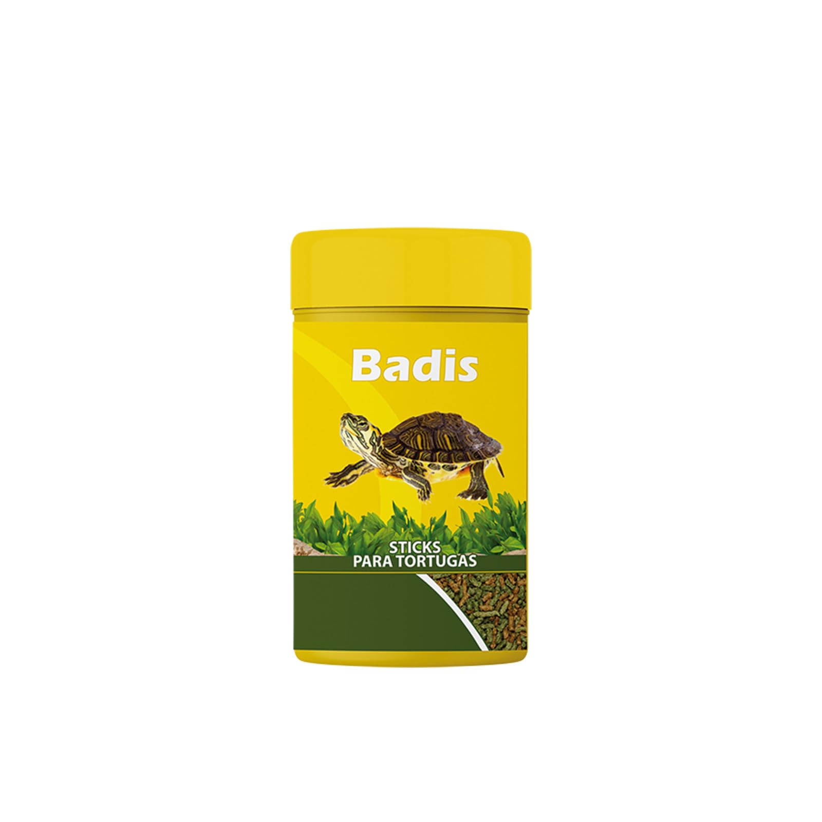 BADIS Comida para Tortugas de Agua - Formato Stick 100 ml/ 33 g - Ingredientes de Origen Animal - Pienso Multicomponente