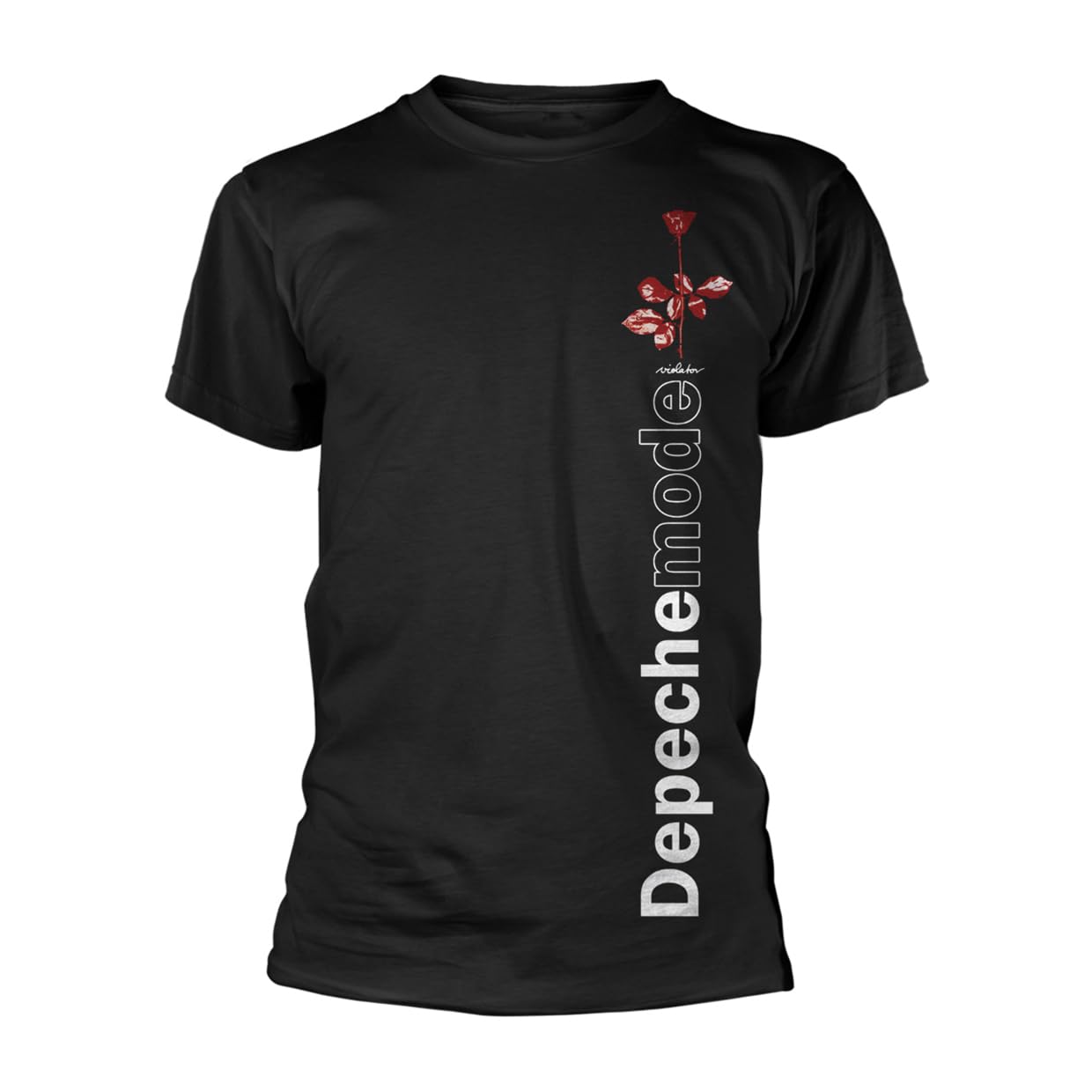 Unbekannt Depeche Mode Violator Side Rose TS, Black, XXL