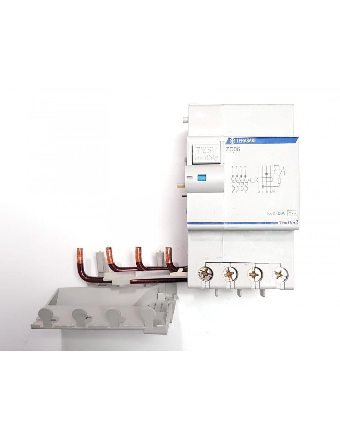 Bloque Difer. ZD06 IV Clase AC 30mA para interruptores DS y DH en instalaciones de baja tensión
