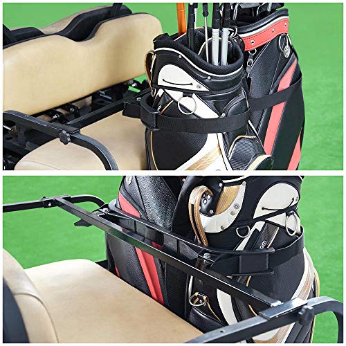 UAUS Universal Golf Bag Holder Bracket Attachment Cart Rear Seat Yamaha EZGO Club Car - Thumbnail 5