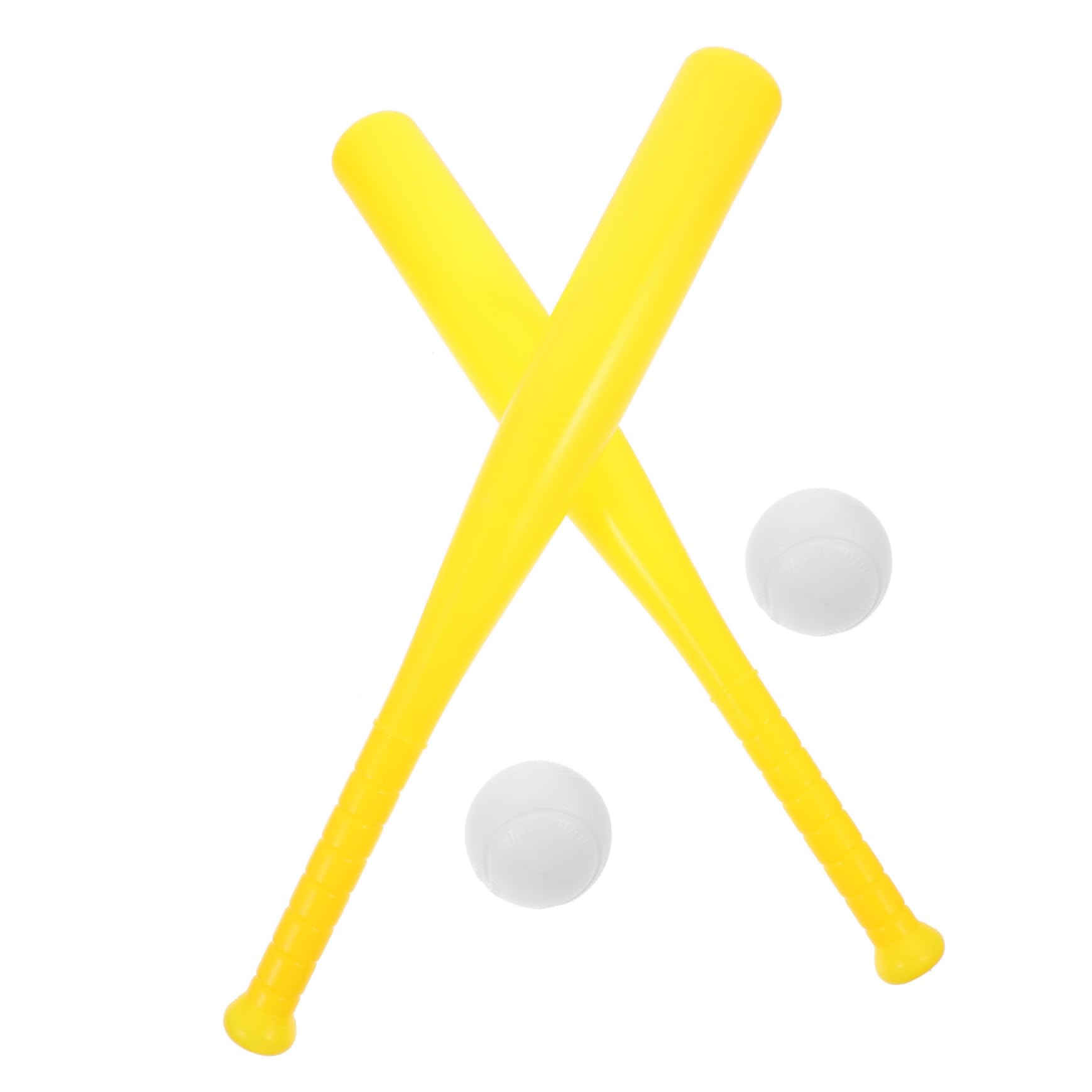 Yardwe 2 Sets Baseball Practice Toys Soft Balls for Baseballs for Pitching Training Softballs Softball Training Balls Soft Baseballs for Outdoors Playing Baseballs Balls Bat