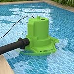 400W High Flow Pond Pump, Portable Submersible Water Drain Pump with 10m Cable for Swimming Pool Draining, Pond, Hot Tub, Water Heater, Garden, Floods Automatic Pool Cover Pump