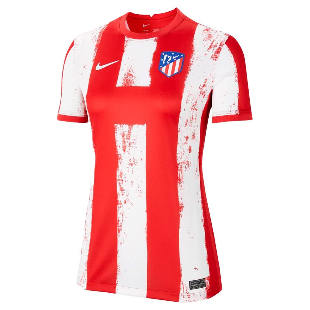 NIKE Atlético de Madrid, Temporada 2021/22, Equipación de Juego, Camiseta Primera Equipación Camiseta Unisex Adulto