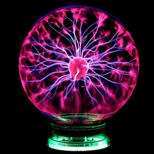 Vetro Magic Plasma Ball Light Table Lights Lampada da Notte a Sfera Touch Sensitive Glowing