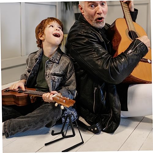 VICASKY 1 Pc Support D’ukulélé Support Ukulélé Support De Rack De Guitare Acoustique Support De Support De Guitare Support Au Sol Support De Guitare Électrique Fer Tomber Par Terre - Les Beatles, Paul McCartney, John Lennon, RIngo Starr, George Harrison VICASKY 1 Pc Support D'ukulélé Support Ukulélé Support De Rack De Guitare Acoustique Support De Support De Guitare Support Au Sol Support De Guitare Électrique Fer Tomber Par Terre – Image 6