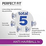 PERFECT FIT Anti-Hairball Adult Trockenfutter für erwachsene Katzen ab 1 Jahr - Huhn, 750g (6 Beutel)