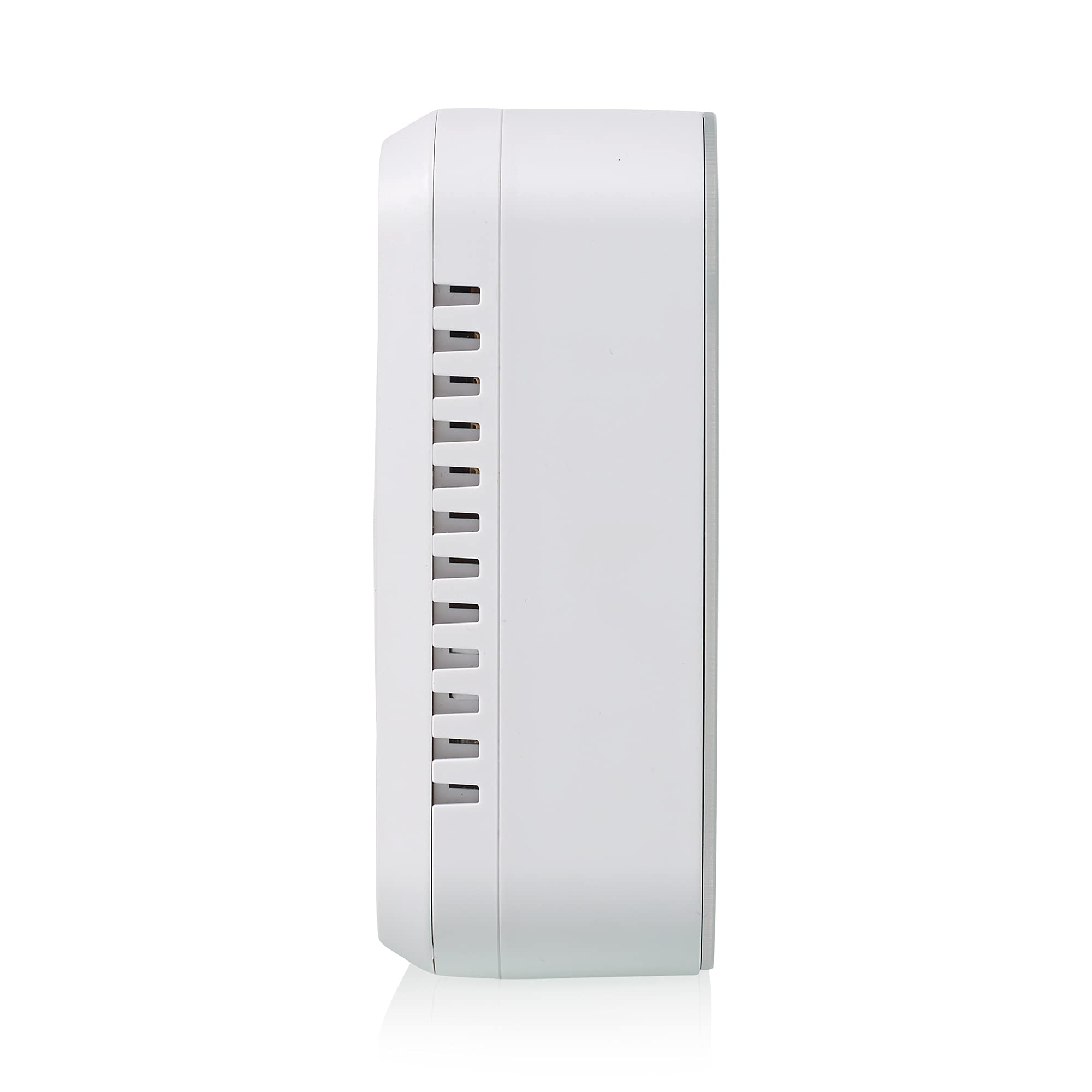 Smartwares - Moniteur de qualité de l'air intérieur 3-en-1 Smartwares FGA-13900 - CO2, température et humidité - 75 dB - Batterie de secours