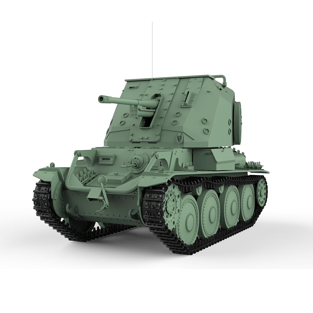 SS32737 Carro Armato cacciatorpediniere Militare Svedese di Tipo III in Scala 1/32