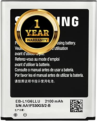 Image of Original EB-L1G6LLU Batery Compatible with Samsung Galaxy S3 Siii i93 with Warranty
