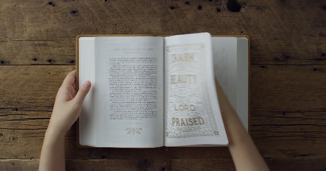 Image of ESV Women's Study Bible (TruTone, Nubuck Caramel, 1 Chronicles 16:34 Design): Holy Bible, English Standard Version