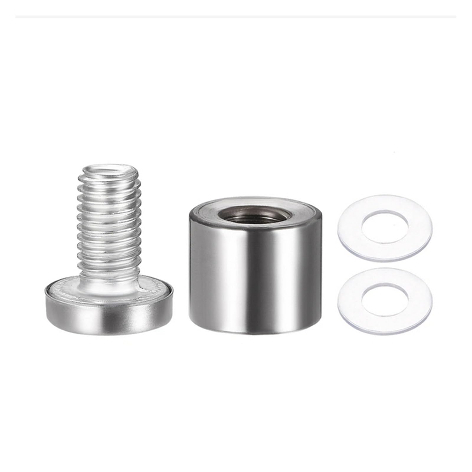 Fuzhgyeal 19X40mm Stainless Steel Glass And Acrylic Standoff Pins, 12/16/19Mm Billboard Fixing Screws Hardware For Advertisement Display Mounting(,50 Pcs)
