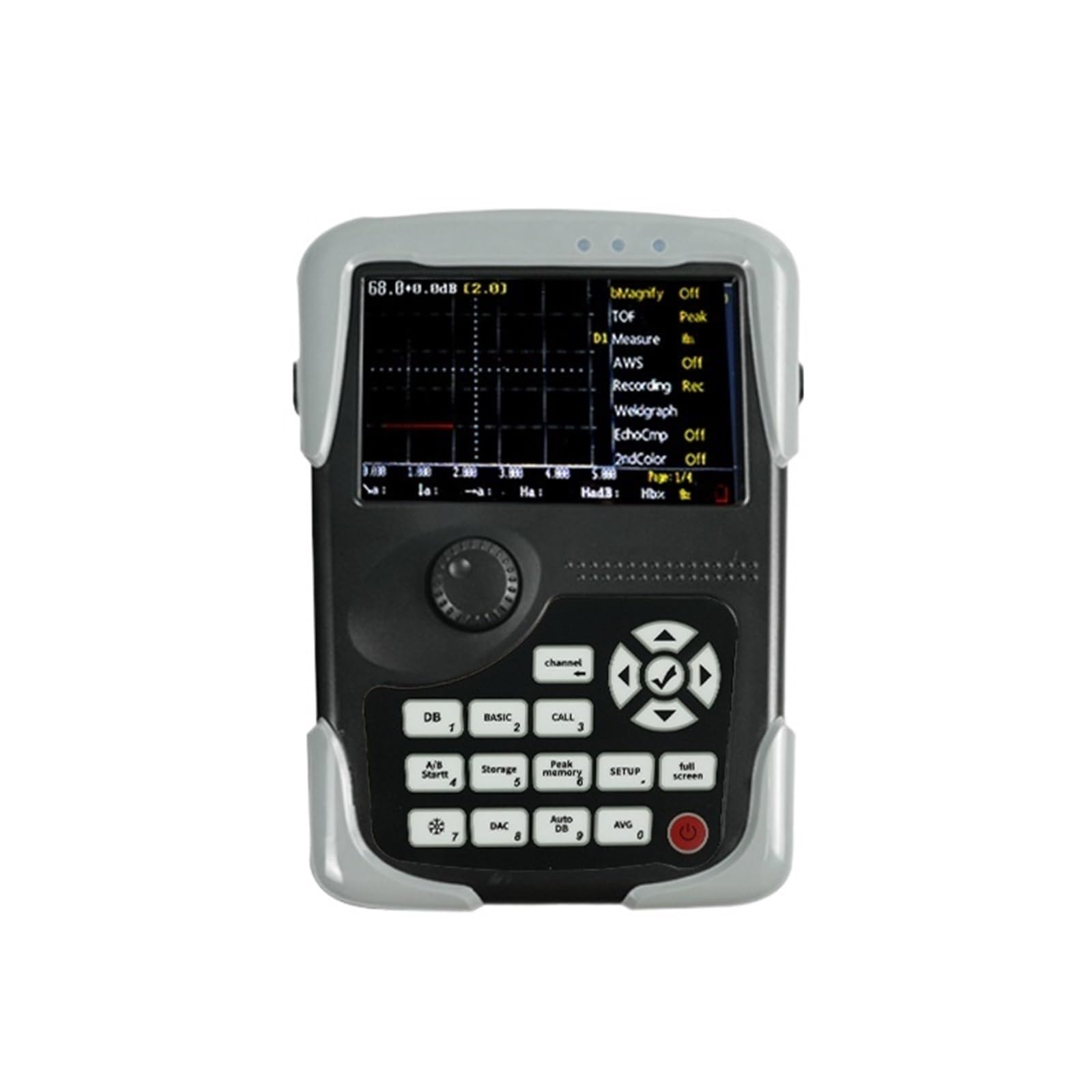 M-Ultral 10 Détecteur de défauts à ultrasons IP54 Protection Métal Fissures internes Inspection Cuivre Aluminium