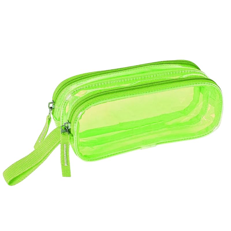 INTERPONTE Estojo Escolar Duplo Neon 20x9x8