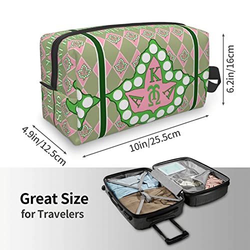 Cosmetic Bag Travel Toiletry Bags With Handle Strap Portable Waterproof Makeup Bag Pouch Organizer Sorority Gifts For Women Sister4
