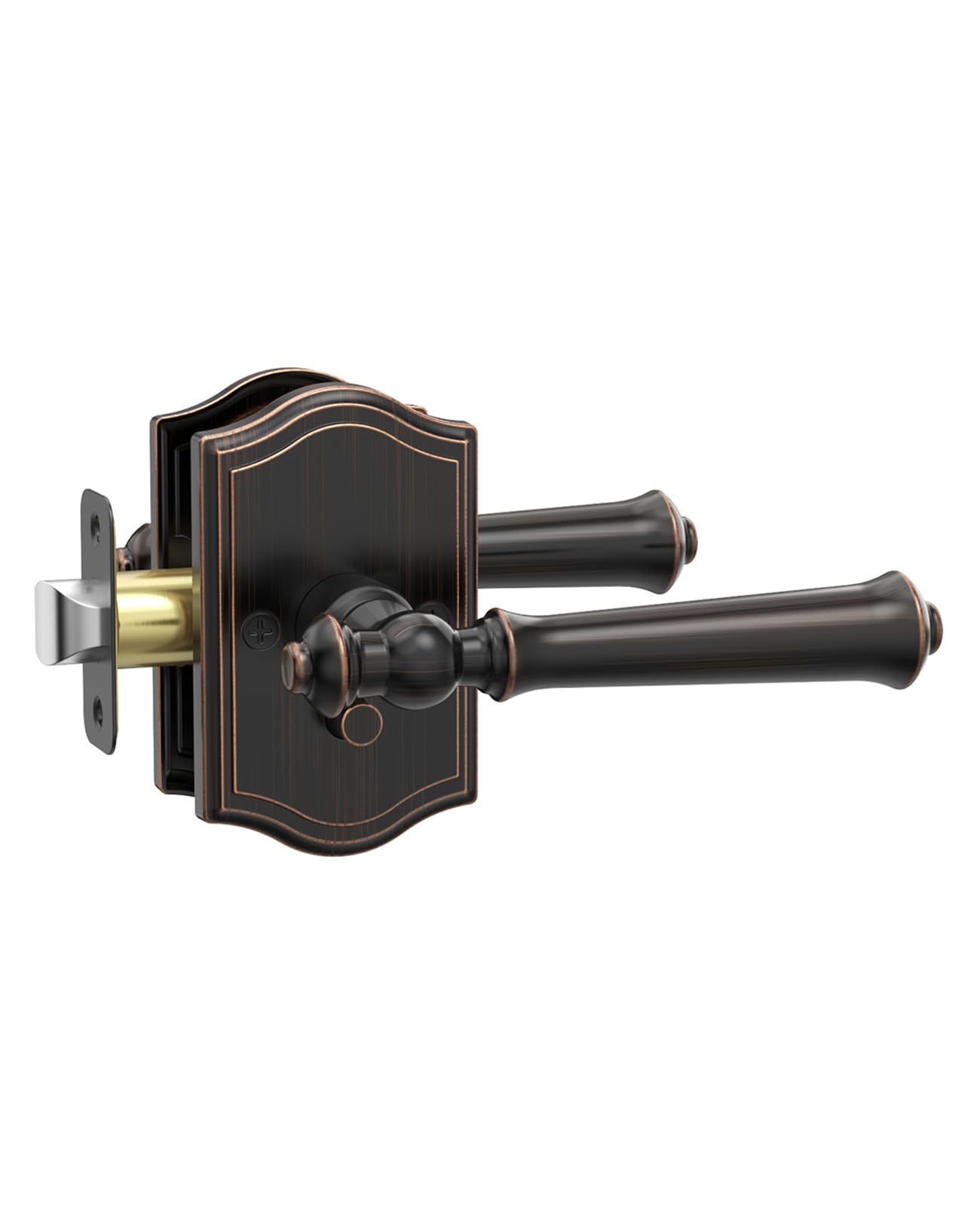 Matte Black Privacy Door Handles - Keyless Entry -29 Matte Black Privacy Door Handles - Keyless Entry -29