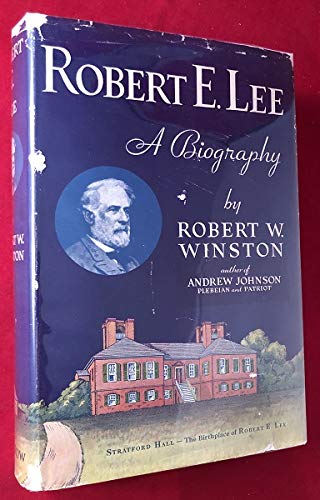Robert E. Lee;: A biography, B0006AME0I Book Cover