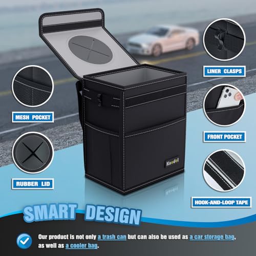 K KNODEL 2 Gallon Trash Can