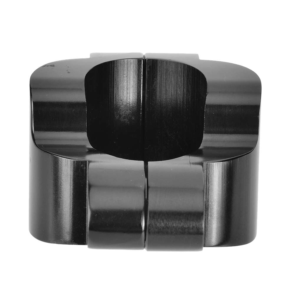 Rehausseur de Guidon Moto, Adaptateur Hauteur en Aluminium Noir, pour Forty Eight XL1200X 2010-2020, Conduite Confortable, Maniabilité Améliorée