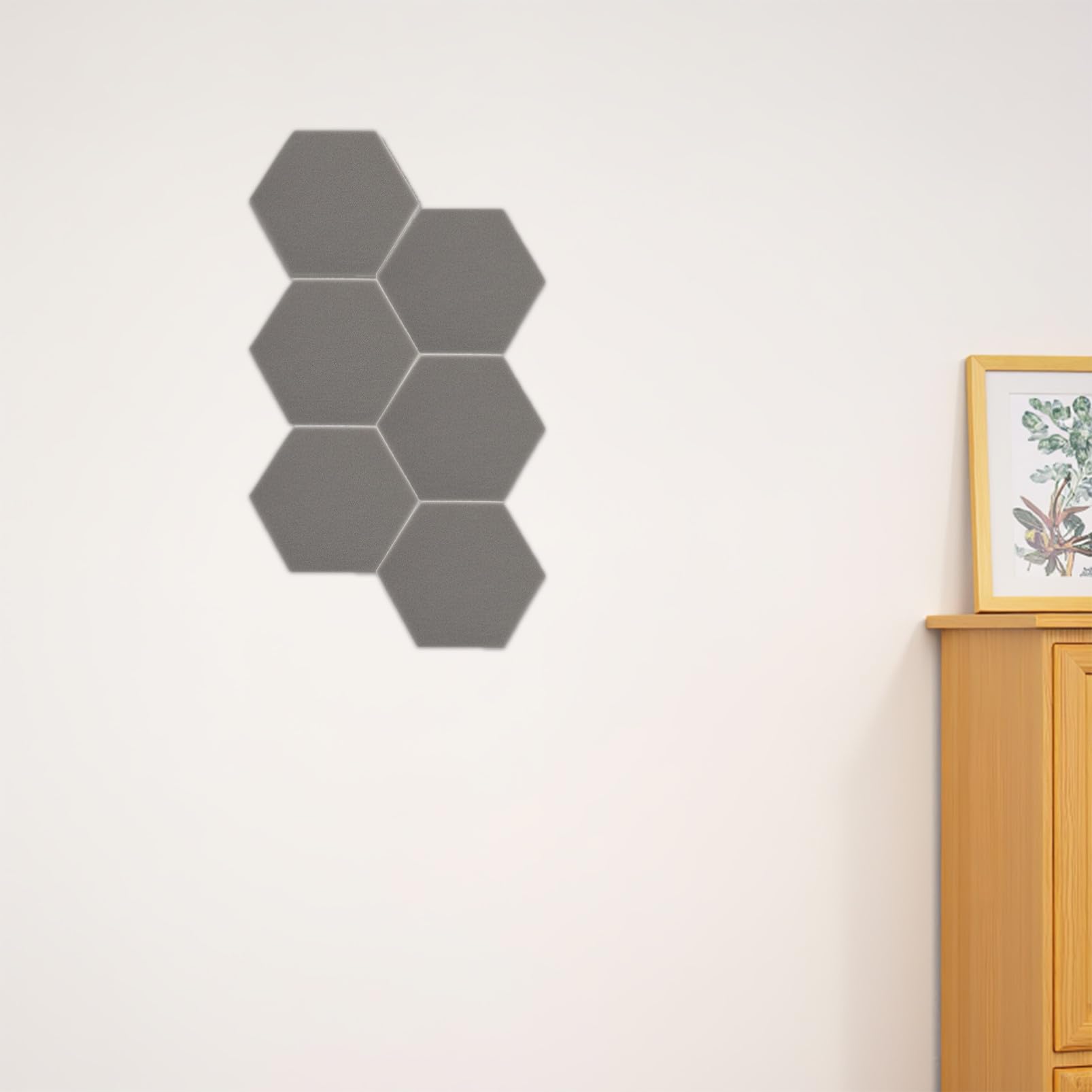 ifundom 6pezzi Pannelli Fonoassorbenti Esagonali Pannelli Isolanti Per Trattamento Acustico Per Studi Di Registrazione Uffici e Ambienti Domestici Diminuiscono Echi e Frequenze Sonore