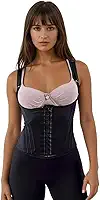 Cinta Modeladora Colete 12 Barbatanas Corselet Redutora Ci16